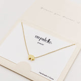 87265, DAINTY BABY ELEPHANT PENDANT NECKLACE