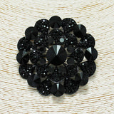 87489, CRYSTAL RHINESTONE EVENING PIN BROOCH