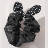 87491, POLKA DOT ELASTIC HAIR SCRUNCHIES