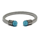 87767, FIREBALL DESIGNER INSPIRED CUFF BRACELET