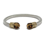87767, FIREBALL DESIGNER INSPIRED CUFF BRACELET