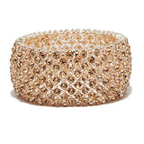 87779, RHINESTONE EVENING STRETCH BRACELET
