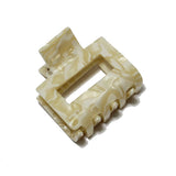 87897, CELLULOID ACETATE MINI HAIR CLIP