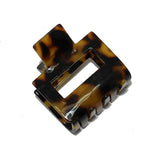 87897, CELLULOID ACETATE MINI HAIR CLIP