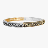 88192, FILIGREE METAL STRETCH BRACELET