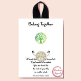 88442, "BELONG TOGETHER" TREE OF LIFE ADJUSTABLE RING