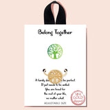 88442, "BELONG TOGETHER" TREE OF LIFE ADJUSTABLE RING