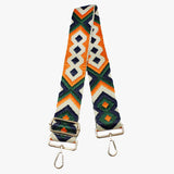 88462, BOHO PATTERN EMBROIDERED ADJUSTABLE BAG STRAP