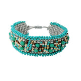 88681, SEED BEADED ADJUSTABLE BRACELET