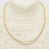 88690, DAINTY BALL BEADED NECKLACE