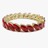 88857, MARQUISE ACCENT RHINESTONE STRETCH BRACELET