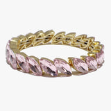 88857, MARQUISE ACCENT RHINESTONE STRETCH BRACELET