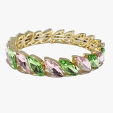 88857, MARQUISE ACCENT RHINESTONE STRETCH BRACELET