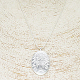 89061, TREE OF LIFE ENGRAVED PENDANT NECKLACE