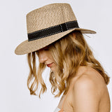 89079, TWO TONE ADJUSTABLE SUMMER HAT