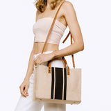 89085, STRIPE NATURAL COLOR BAG