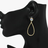 89240, TEARDROP DANGLE EARRING