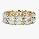 89258, DIAMOND RHINESTONE EVENING STRETCH BRACELET