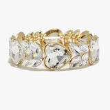 89260, HEART RHINESTONE EVENING STRETCH BRACELET