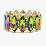 89262, MARQUISE RHINESTONE EVENING STRETCH BRACELET