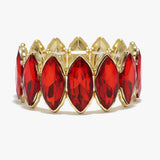 89262, MARQUISE RHINESTONE EVENING STRETCH BRACELET