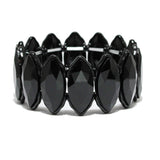 89262, MARQUISE RHINESTONE EVENING STRETCH BRACELET