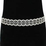 89331, HANDMADE CRYSTAL RHINESTONE WEDDING BELT/ HEADBAND