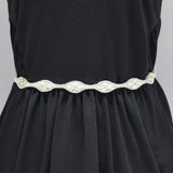 89340, HANDMADE CRYSTAL RHINESTONE WEDDING BELT/ HEADBAND