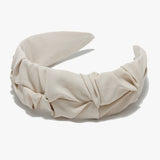 89350, SOLID COLOR TEXTURED HEADBAND