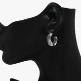 89367, CELLULOID ACETATE SMALL HOOP EARRING