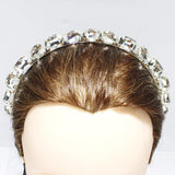89414, GEOMETRIC MULTI RHINESTONE HEADBAND