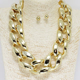 89438, METAL CHAIN LOOK NECKLACE
