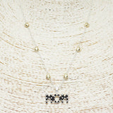 89651, "MOM" WITH HEART ACCENT PENDANT NECKLACE