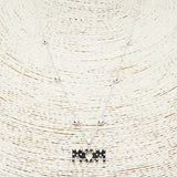 89651, "MOM" WITH HEART ACCENT PENDANT NECKLACE