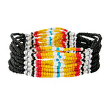 89803, WESTERN SEED BEADED STRETCH BRACELET