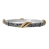 89815, TAILORED FILIGREE INSPIRATIONAL STRETCH BRACELET