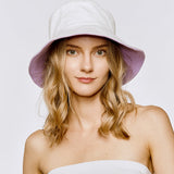 89845, REVERSIBLE TWO TONE WIRED EDGE BUCKET HAT