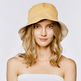 89845, REVERSIBLE TWO TONE WIRED EDGE BUCKET HAT