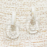 89963, CELLULOID ACETATE ACRYLIC EARRING