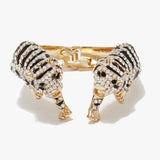90001, TIGER RHINESTONE CUFF BRACELET