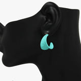 90014, COLOR RUBBER COATED POST EARRING