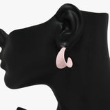 90014, COLOR RUBBER COATED POST EARRING