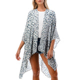 90123, ANIMAL PRINT KIMONO