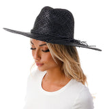 90130, WIDE BRIM STRAW PANAMA HAT