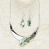 90273, CELLULOID ACETATE ACCENT NECKLACE