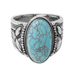 90463, WESTERN SEMI PRECIOUS STONE STRETCH BRACELET