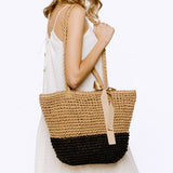 90667, STRAW TOTE BAG