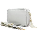 90675, FAUX LEATHER SOLID CROSSBODY BAG