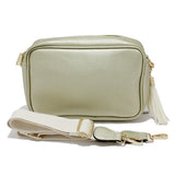 90675, FAUX LEATHER SOLID CROSSBODY BAG
