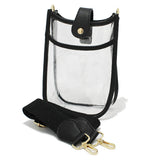 90788, CLEAR TRANSPARENT CROSSBODY BAG/SHOULDER BAG